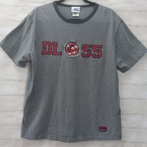 Disneyland Authentic DL55 T-Shirt Embroidered Mickey Large